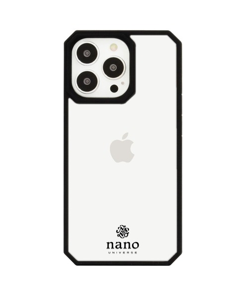 NANO universe（ナノユニバース）の「iPhone13 iPhone13Pro iPhone12 iPhone12Pro nano universe [オクタゴンクリアケース]（スマホケース/カバー・メンズ・ホワイト/ブラック・K/C/M）」の16枚目の写真