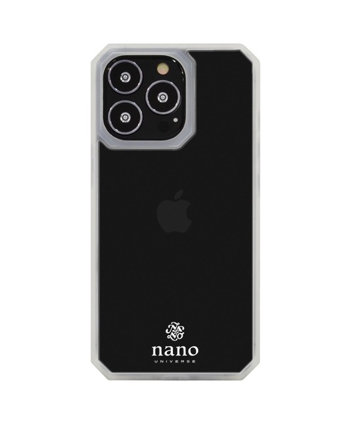 NANO universe（ナノユニバース）の「iPhone13 iPhone13Pro iPhone12 iPhone12Pro nano universe [オクタゴンクリアケース]（スマホケース/カバー・メンズ・ホワイト/ブラック・K/C/M）」の18枚目の写真