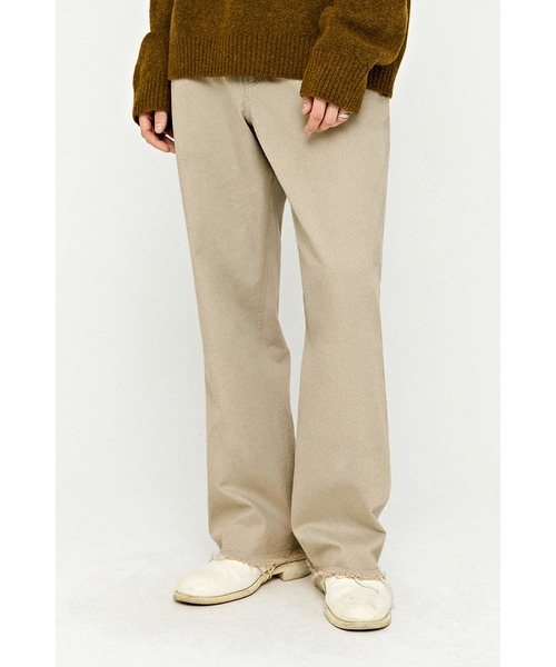 VIVASTUDIO（ビバスタジオ）の「TWO TONE DENIM（デニムパンツ・メンズ・ベージュ・MEDIUM/LARGE）」の4枚目の写真