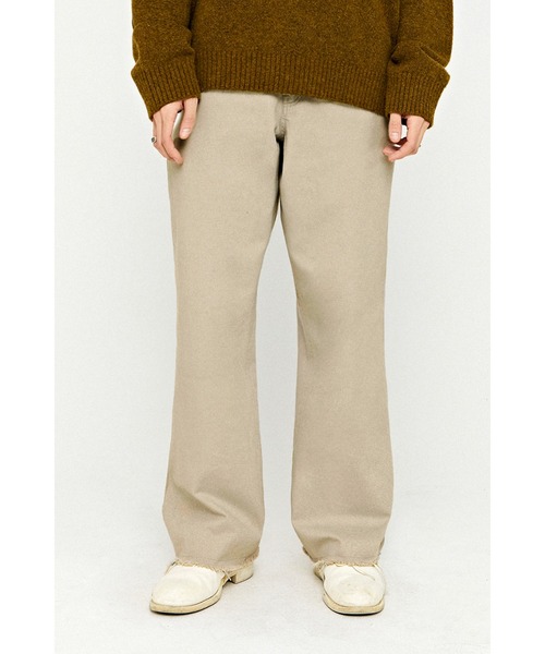 VIVASTUDIO（ビバスタジオ）の「TWO TONE DENIM（デニムパンツ・メンズ・ベージュ・MEDIUM/LARGE）」の10枚目の写真