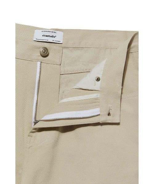 VIVASTUDIO（ビバスタジオ）の「TWO TONE DENIM（デニムパンツ・メンズ・ベージュ・MEDIUM/LARGE）」の6枚目の写真