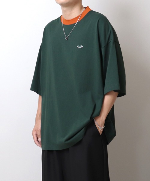 PENNEYS(ぺニーズ)の「PENNEYS / ぺニーズ ワンポイントリンガービッグT(Tシャツ/カットソー・メンズ・グレー/グリーン/ブラック/ホワイト/グリーン系その他/グレー系その他/ブラック系その他/ホワイト系その他・M/L)」の7枚目の写真