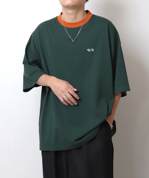 PENNEYS(ぺニーズ)の「PENNEYS / ぺニーズ ワンポイントリンガービッグT(Tシャツ/カットソー・メンズ・グレー/グリーン/ブラック/ホワイト/グリーン系その他/グレー系その他/ブラック系その他/ホワイト系その他・M/L)」の11枚目の写真