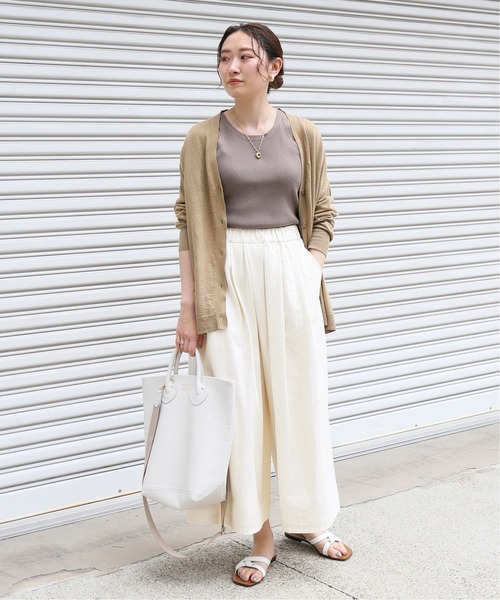 IENAコットンサテンボリュームパンツ コットンサテンボリュームパンツ（その他パンツ）｜IENA（イエナ