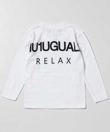 1piu1uguale3 RELAX | 1PIU1UGUALE3 RELAX(1PIU1UGUALE3 RELAX) キッズバックロゴプリントロンT(Tシャツ/カットソー)