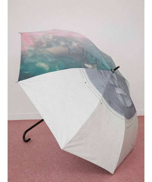 merry jenny（メリージェニー）の「asymmetry umbrella（長傘・レディース・パープル/アイボリー・FREE）」の12枚目の写真