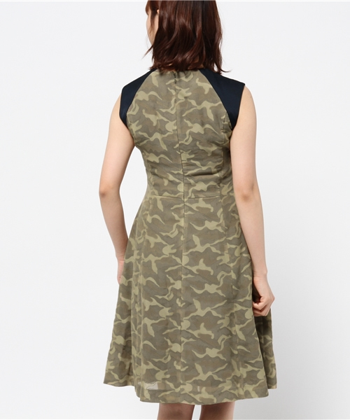 OUTLET（アウトレット）の「【robbem】迷彩ワンピース（ワンピース・レディース・キャメル・38/40）」の4枚目の写真