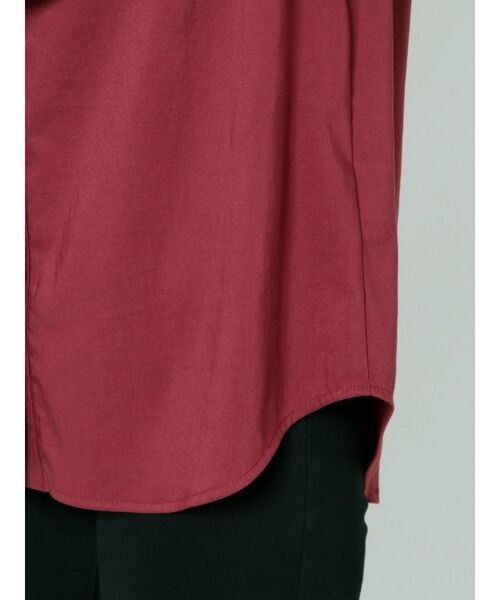 LAGUNAMOON（ラグナムーン）の「フリルピンタックノースリーブブラウス（シャツ/ブラウス・レディース・ベージュ/ホワイト/ブラック/ボルドー・FREE）」の6枚目の写真