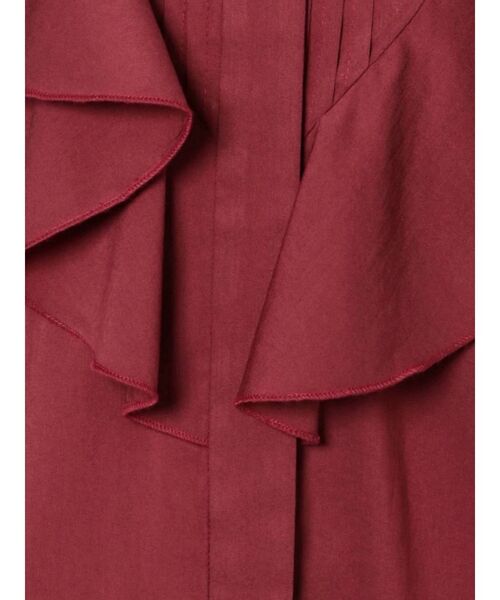 LAGUNAMOON（ラグナムーン）の「フリルピンタックノースリーブブラウス（シャツ/ブラウス・レディース・ベージュ/ホワイト/ブラック/ボルドー・FREE）」の11枚目の写真