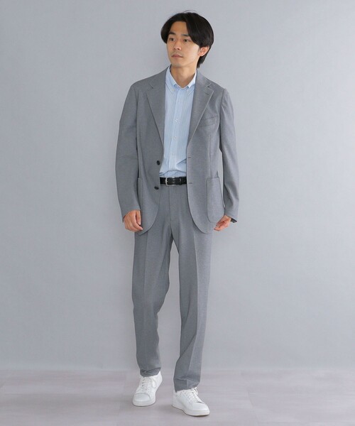 SHIPS(シップス)の「SHIPS:<セットアップ> ジャージー 無地 パンツ(その他パンツ・メンズ・チャコールグレー/ネイビー・MEDIUM/LARGE/X-LARGE/SMALL)」の5枚目の写真