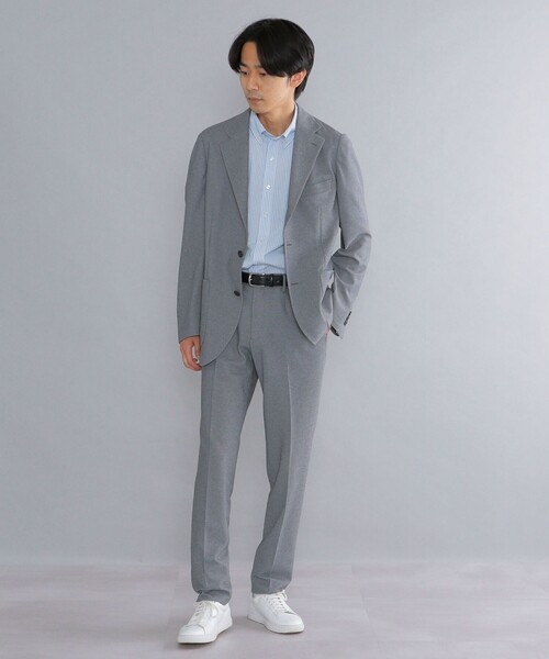 SHIPS(シップス)の「SHIPS:<セットアップ> ジャージー 無地 パンツ(その他パンツ・メンズ・チャコールグレー/ネイビー・MEDIUM/LARGE/X-LARGE/SMALL)」の6枚目の写真