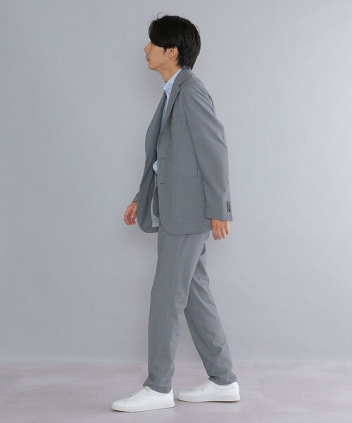 SHIPS(シップス)の「SHIPS:<セットアップ> ジャージー 無地 パンツ(その他パンツ・メンズ・チャコールグレー/ネイビー・MEDIUM/LARGE/X-LARGE/SMALL)」の7枚目の写真