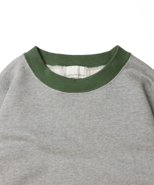 Universal Style Wear(ユニバーサルスタイルウェア)の「Universal Style Wear リンガー ルーズ クルーネック(スウェット・メンズ・ベージュ/チャコールグレー/ネイビー/オフホワイト・LARGE/MEDIUM/X-LARGE)」の6枚目の写真