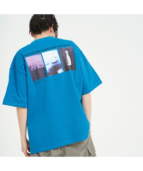 FLASH PACKER(フラッシュパッカー)の「FLASH PACKER フラッシュパッカー ヘビーオンス ポケットロゴ 半袖Tシャツ SS-25 XT-TPN(Tシャツ/カットソー・メンズ・ホワイト/ブラック/ブルー・MEDIUM/LARGE)」の9枚目の写真