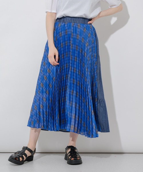 DOLLUPOOPS（ドールアップウップス）の「doll up oops 2WAYスカート（デニムスカート・レディース・グリーン/ブルー・FREE）」の2枚目の写真