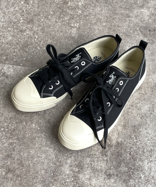 U.S. POLO ASSN.（ユーエスポロアッスン）の「1ポイントロゴ刺繍ローカットスニーカー LADYS レディース（スニーカー・レディース・ブラック/ベージュ/オフホワイト・SMALL/MEDIUM/LARGE）」の22枚目の写真