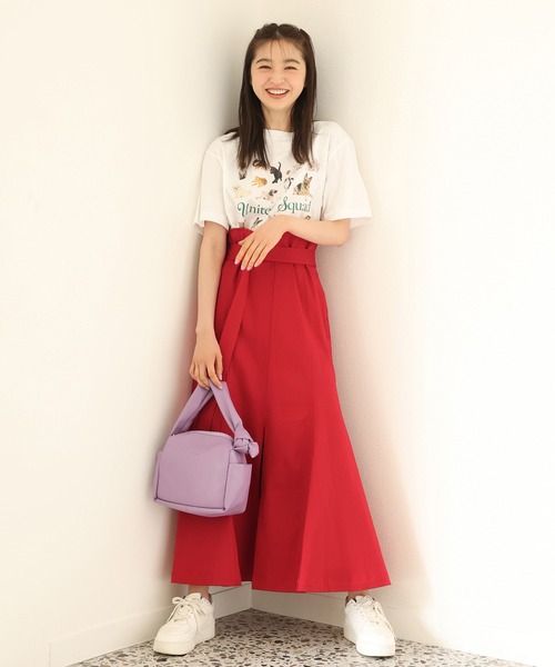 one after another NICE CLAUP（ワンアフターアナザーナイスクラップ）の「厚底スニーカー（スニーカー・レディース・ホワイト/キャメル・SMALL/MEDIUM/LARGE/X-LARGE）」の20枚目の写真