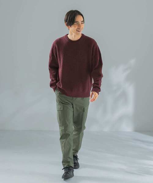 URBAN RESEARCH ROSSO MEN（アーバンリサーチロッソメン）の「『XLサイズあり』バックサテンイージーカーゴパンツ（カーゴパンツ・メンズ・カーキ/ブラック・LARGE/X-LARGE/MEDIUM）」の8枚目の写真