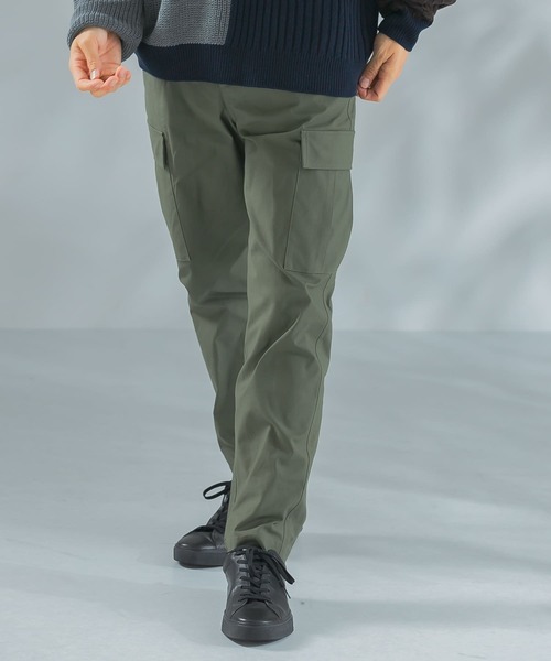 URBAN RESEARCH ROSSO MEN（アーバンリサーチロッソメン）の「『XLサイズあり』バックサテンイージーカーゴパンツ（カーゴパンツ・メンズ・カーキ/ブラック・LARGE/X-LARGE/MEDIUM）」の11枚目の写真
