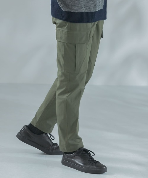 URBAN RESEARCH ROSSO MEN（アーバンリサーチロッソメン）の「『XLサイズあり』バックサテンイージーカーゴパンツ（カーゴパンツ・メンズ・カーキ/ブラック・LARGE/X-LARGE/MEDIUM）」の15枚目の写真