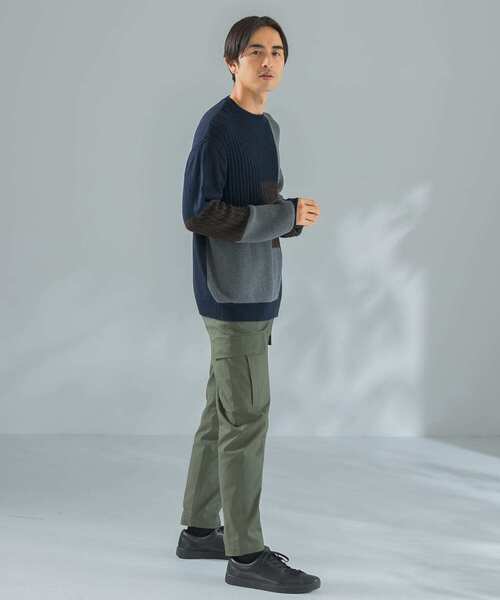 URBAN RESEARCH ROSSO MEN（アーバンリサーチロッソメン）の「『XLサイズあり』バックサテンイージーカーゴパンツ（カーゴパンツ・メンズ・カーキ/ブラック・LARGE/X-LARGE/MEDIUM）」の18枚目の写真