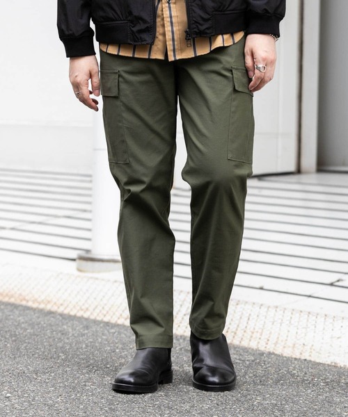 URBAN RESEARCH ROSSO MEN（アーバンリサーチロッソメン）の「『XLサイズあり』バックサテンイージーカーゴパンツ（カーゴパンツ・メンズ・カーキ/ブラック・LARGE/X-LARGE/MEDIUM）」の19枚目の写真