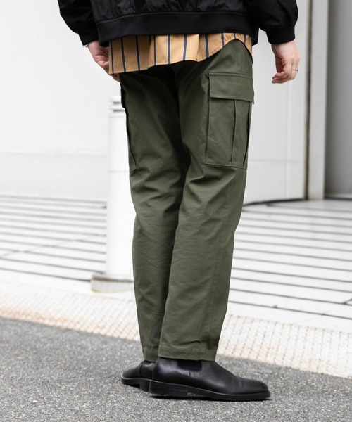 URBAN RESEARCH ROSSO MEN（アーバンリサーチロッソメン）の「『XLサイズあり』バックサテンイージーカーゴパンツ（カーゴパンツ・メンズ・カーキ/ブラック・LARGE/X-LARGE/MEDIUM）」の22枚目の写真