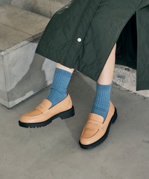 【レイン対応】タンクソールローファー