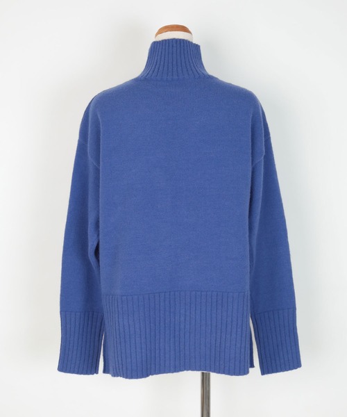 UR'S(ユアーズ)の「ベーシックハイネックワイドニット(ニット/セーター・レディース・ホワイト/ブラック/ライトグリーン/ピンク/ブルー/グリーン/ラベンダー・S/M/L)」の12枚目の写真