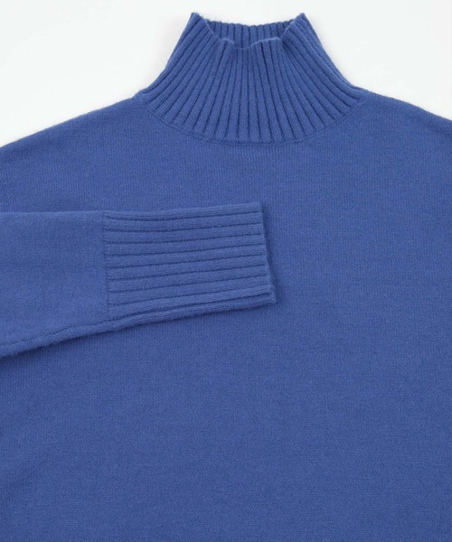 UR'S(ユアーズ)の「ベーシックハイネックワイドニット(ニット/セーター・レディース・ホワイト/ブラック/ライトグリーン/ピンク/ブルー/グリーン/ラベンダー・S/M/L)」の13枚目の写真