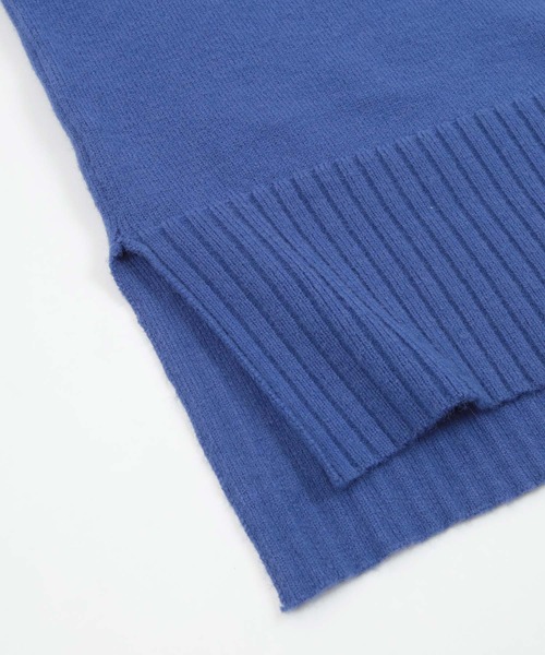 UR'S(ユアーズ)の「ベーシックハイネックワイドニット(ニット/セーター・レディース・ホワイト/ブラック/ライトグリーン/ピンク/ブルー/グリーン/ラベンダー・S/M/L)」の19枚目の写真