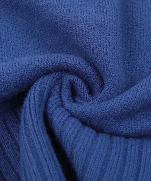 UR'S(ユアーズ)の「ベーシックハイネックワイドニット(ニット/セーター・レディース・ホワイト/ブラック/ライトグリーン/ピンク/ブルー/グリーン/ラベンダー・S/M/L)」の11枚目の写真