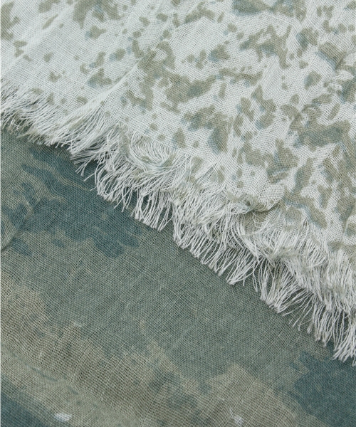 La TOTALITE（ラトータリテ）の「Mii ストール（ストール/ショール・レディース・その他14/ライトグリーン/ピンク系その他・FREE）」の5枚目の写真