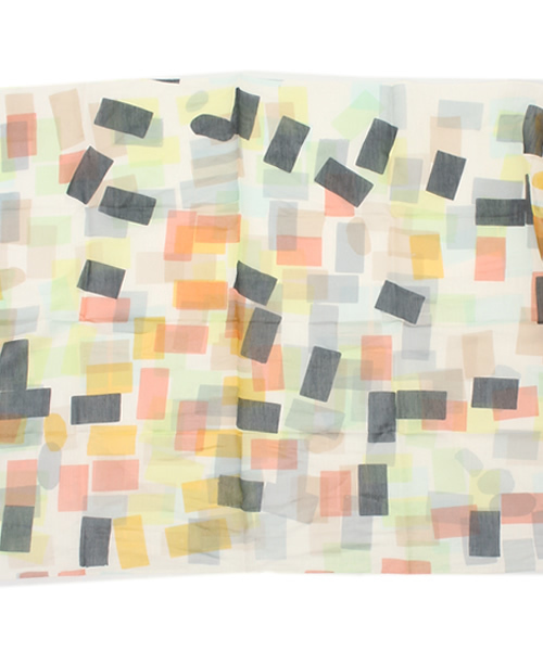 La TOTALITE（ラトータリテ）の「Mii ストール（ストール/ショール・レディース・その他14/ライトグリーン/ピンク系その他・FREE）」の8枚目の写真