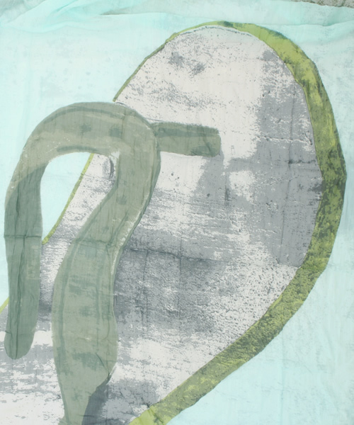 La TOTALITE（ラトータリテ）の「Mii ストール（ストール/ショール・レディース・その他14/ライトグリーン/ピンク系その他・FREE）」の4枚目の写真