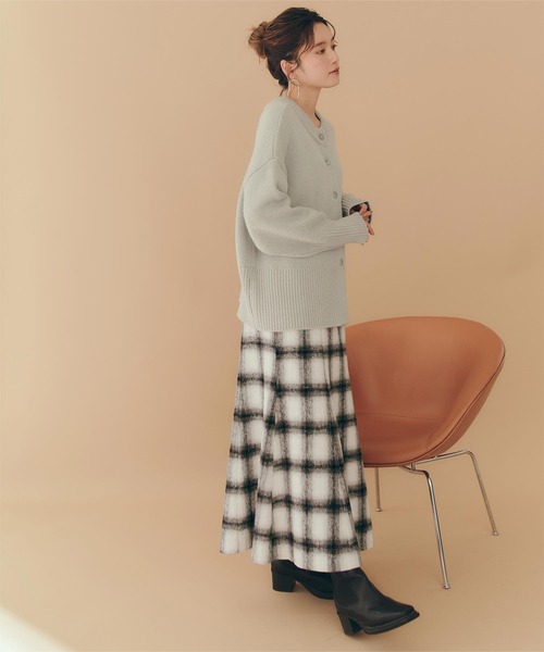 titivate（ティティベイト）の「チェックマーメイドスカート（スカート