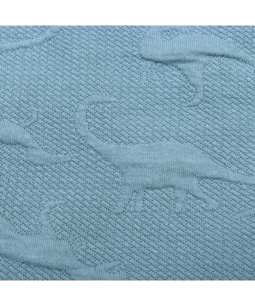 SLAP SLIP BABY（スラップスリップベビー）の「SLAPSLIPBABY/【お揃い】恐竜チェリー総柄キルト刺繍マントベビー(50~90cm)（ポンチョ・キッズ・グリーン系その他/ピンク系その他・ONESIZE）」の6枚目の写真