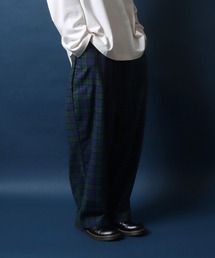 Twill Fabric Tuck Wide Balloon Pants/ツイル タックワイドバルーンパンツ ベイカーパンツ