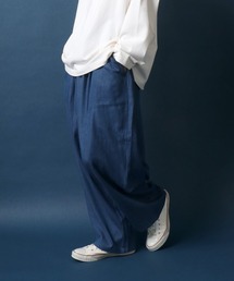 ANPAS | Twill Fabric Tuck Wide Balloon Pants/ツイル タックワイドバルーンパンツ シェフパンツ スケーターパンツ ベイカーパンツ ワークパンツ(その他パンツ)