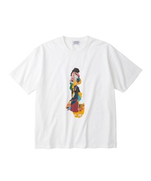 POET MEETS DUBWISE（ポエットミーツダブワイズ）の「【POET MEETS DUBWISE/ポエトミーツダブワイズ】Killiman Jah Low Collage T-shirt キリマン・ジャー・ロウ コラージュTシャツ（Tシャツ/カットソー）」