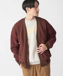 SHIPS（シップス）の「*SHIPS:〈手洗い可能〉ジャカード チェック ニット カーディガン（カーディガン/ボレロ）」