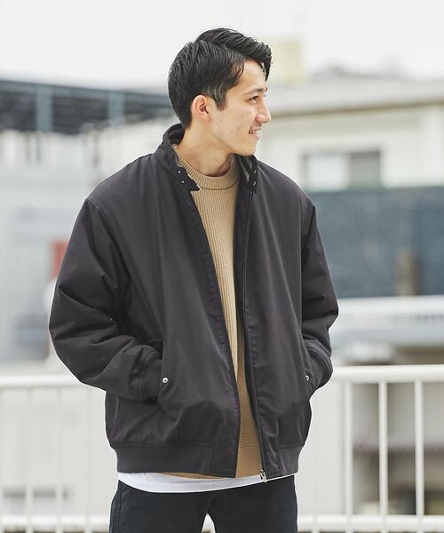 coen(コーエン)の「中綿ドッグイヤーブルゾン(ブルゾン・メンズ・ベージュ/ブラック・S/L/M/XL)」の9枚目の写真