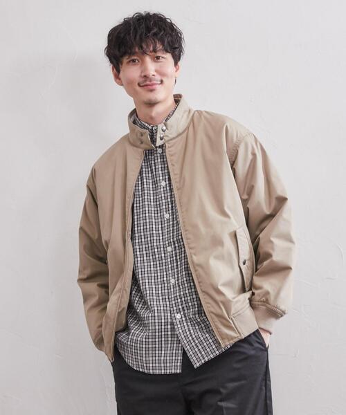 coen(コーエン)の「中綿ドッグイヤーブルゾン(ブルゾン・メンズ・ベージュ/ブラック・S/L/M/XL)」の11枚目の写真