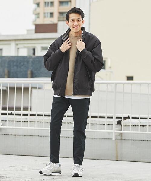 coen(コーエン)の「中綿ドッグイヤーブルゾン(ブルゾン・メンズ・ベージュ/ブラック・S/L/M/XL)」の14枚目の写真