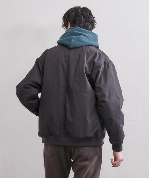 coen(コーエン)の「中綿ドッグイヤーブルゾン(ブルゾン・メンズ・ベージュ/ブラック・S/L/M/XL)」の15枚目の写真