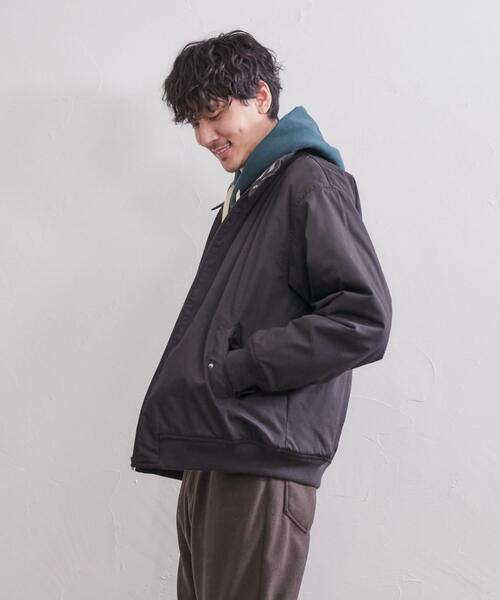 coen(コーエン)の「中綿ドッグイヤーブルゾン(ブルゾン・メンズ・ベージュ/ブラック・S/L/M/XL)」の16枚目の写真