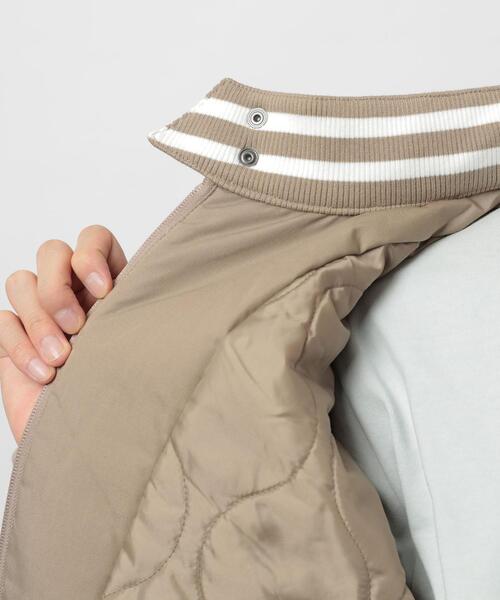 coen(コーエン)の「中綿ドッグイヤーブルゾン(ブルゾン・メンズ・ベージュ/ブラック・S/L/M/XL)」の22枚目の写真