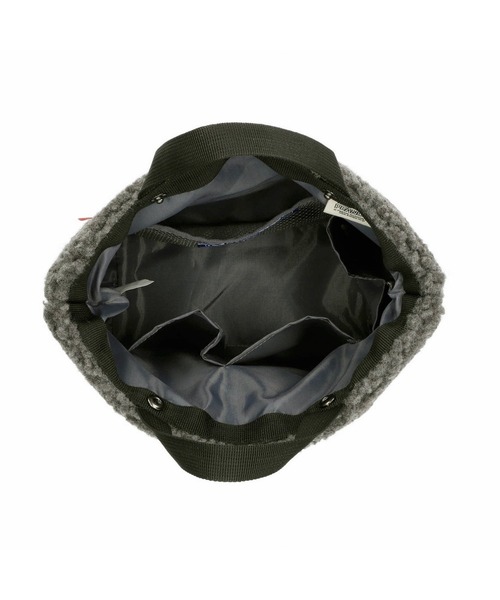 Vintage PEANUTS(ビンテージピーナッツ)の「ルートート/SNOOPY IP.デリ.ボア.Peanuts-7V(トートバッグ・レディース・アイボリー/グレー/カーキ/パープル/イエロー×グリーン・FREE)」の13枚目の写真