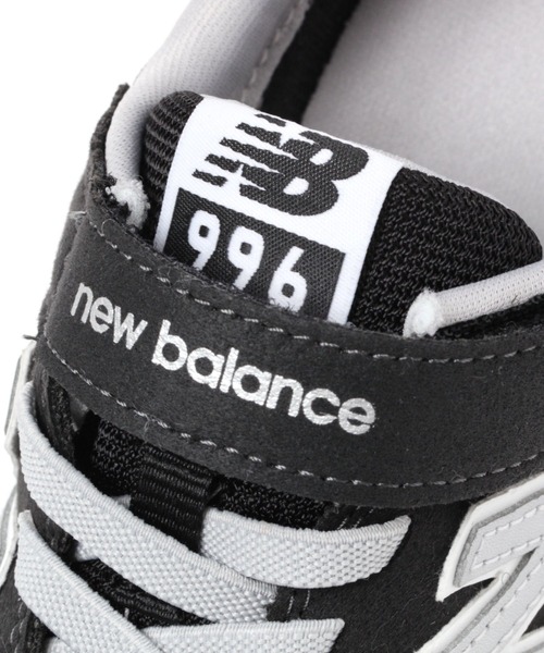 BAYFLOW(ベイフロー)の「【new balance(ニューバランス)】996(KIDS)(スニーカー・キッズ・ブラック/グレー・17.0cm/18.0cm/19.0cm/20.0cm/21.0cm)」の13枚目の写真