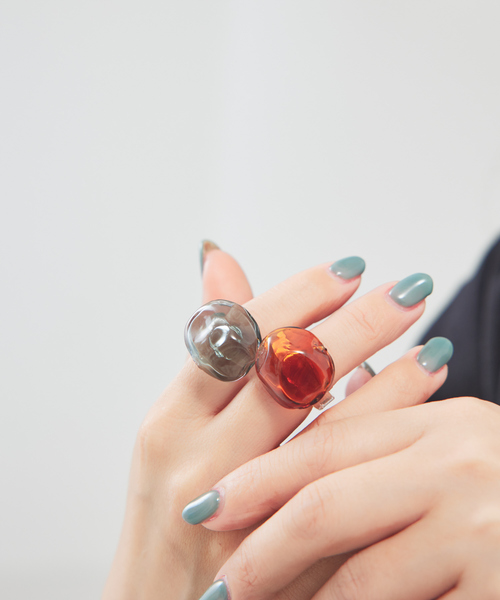 【別注】【HARIO Lampwork Factory】 リングサンストーン（リング）｜HARIO Lampwork Factory（ハリオランプワークファクトリー）